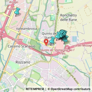 Mappa Via Volturno, 20089 Rozzano MI, Italia (0.79231)