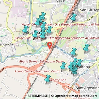 Mappa Via S. Martino, 35142 Padova PD, Italia (1.125)