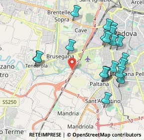 Mappa Via S. Martino, 35142 Padova PD, Italia (2.247)