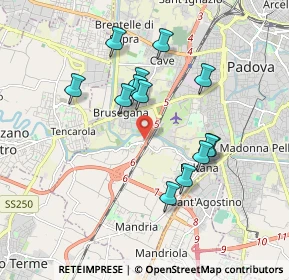 Mappa Via S. Martino, 35142 Padova PD, Italia (1.64923)