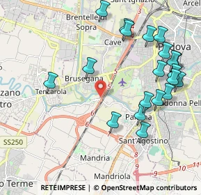 Mappa Via San Martino, 35142 Padova PD, Italia (2.341)