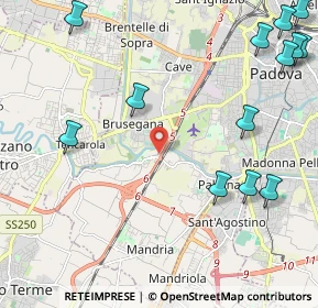 Mappa Via San Martino, 35142 Padova PD, Italia (3.03)