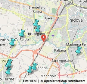 Mappa Via S. Martino, 35142 Padova PD, Italia (3.25083)
