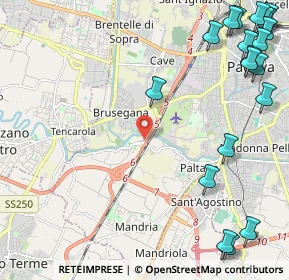 Mappa Via S. Martino, 35142 Padova PD, Italia (3.3765)