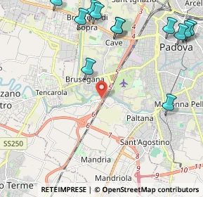 Mappa Via San Martino, 35142 Padova PD, Italia (2.9025)