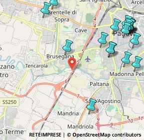 Mappa Via San Martino, 35142 Padova PD, Italia (3.002)