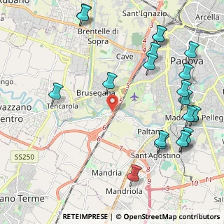 Mappa Via San Martino, 35142 Padova PD, Italia (2.7255)