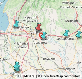 Mappa Via Giuseppe Garibaldi, 37057 San Giovanni Lupatoto VR, Italia (24.52077)