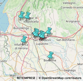 Mappa Via Giuseppe Garibaldi, 37057 San Giovanni Lupatoto VR, Italia (8.79545)