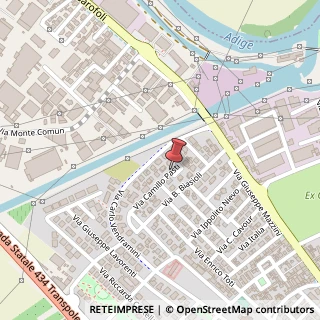 Mappa Via Camillo Pasti,  17, 37057 San Giovanni Lupatoto, Verona (Veneto)
