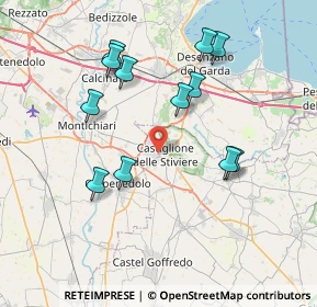 Mappa Via C. Piazza, 46043 Castiglione delle Stiviere MN, Italia (7.46)