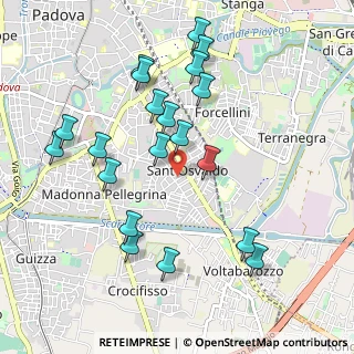 Mappa Via Achille de Giovanni, 35127 Padova PD, Italia (1.0285)