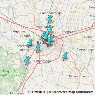 Mappa Via Achille de Giovanni, 35127 Padova PD, Italia (4.67545)