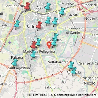 Mappa Via Achille de Giovanni, 35127 Padova PD, Italia (2.26067)