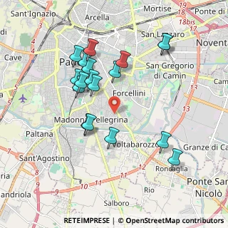 Mappa Via Achille de Giovanni, 35127 Padova PD, Italia (1.83944)