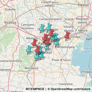 Mappa Via Achille de Giovanni, 35127 Padova PD, Italia (8.21471)