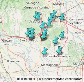 Mappa Via Carlo Ridolfi, 36045 Lonigo VI, Italia (10.863)