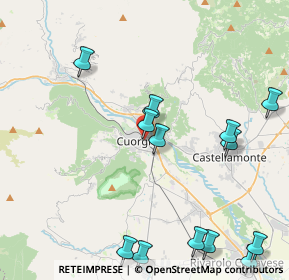 Mappa Via G. Trione, 10082 Cuorgnè TO, Italia (5.23846)