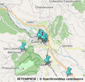 Mappa Via G. Trione, 10082 Cuorgnè TO, Italia (1.87)