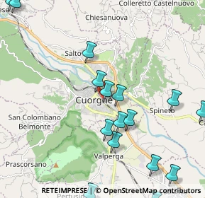 Mappa Via G. Trione, 10082 Cuorgnè TO, Italia (2.6025)