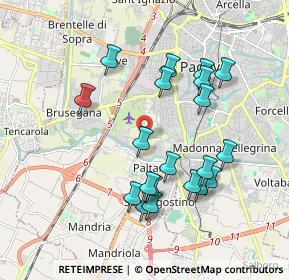 Mappa Via Bainsizza, 35100 Padova PD, Italia (1.836)