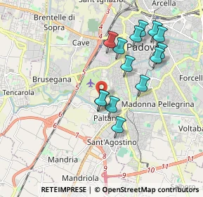 Mappa Via Bainsizza, 35100 Padova PD, Italia (1.75214)