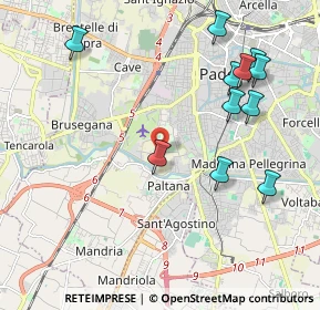Mappa Via Bainsizza, 35100 Padova PD, Italia (2.29)