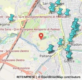 Mappa Via Bainsizza, 35100 Padova PD, Italia (1.376)