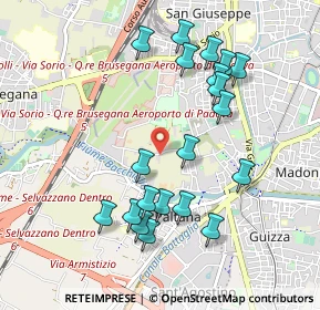 Mappa Via Bainsizza, 35100 Padova PD, Italia (0.9805)