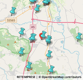 Mappa 10090 Romano Canavese TO, Italia (4.95)