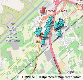 Mappa Via Borgo Bello, 37100 Verona VR, Italia (0.616)