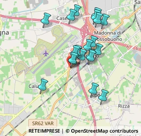 Mappa Via Borgo Bello, 37100 Verona VR, Italia (1.6415)