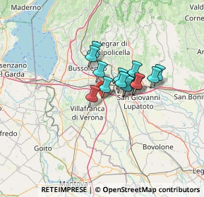 Mappa Via Borgo Bello, 37100 Verona VR, Italia (8.18643)