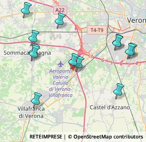 Mappa Via Borgo Bello, 37100 Verona VR, Italia (4.63462)