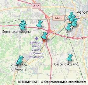 Mappa Via Borgo Bello, 37100 Verona VR, Italia (4.73923)