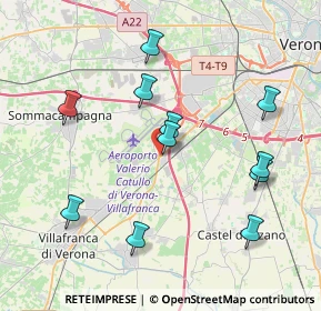 Mappa Via Borgo Bello, 37100 Verona VR, Italia (4.03818)