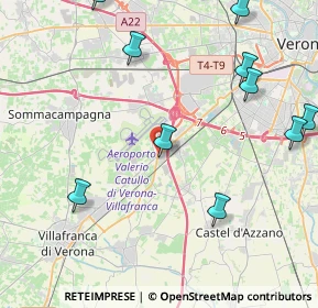 Mappa Via Borgo Bello, 37100 Verona VR, Italia (5.49909)