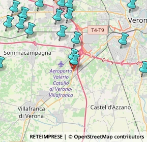 Mappa Via Borgo Bello, 37100 Verona VR, Italia (5.96)