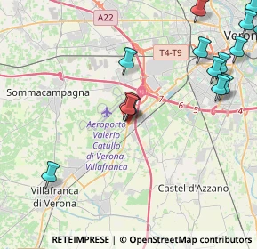 Mappa Via Borgo Bello, 37100 Verona VR, Italia (5.33667)