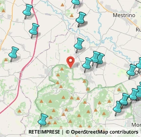 Mappa Via Frassanelle, 35030 Cervarese Santa Croce PD, Italia (5.9405)