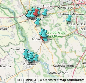 Mappa Via Grazia Deledda, 20081 Abbiategrasso MI, Italia (7.4965)
