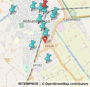Mappa Via Grazia Deledda, 20081 Abbiategrasso MI, Italia (1.07333)