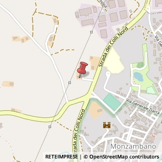 Mappa Strada dei Colli, 20, 46040 Monzambano, Mantova (Lombardia)