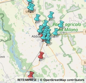 Mappa Via I Maggio, 20081 Abbiategrasso MI, Italia (3.0375)