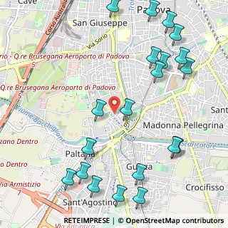 Mappa Via Sondrio, 35142 Padova PD, Italia (1.3755)