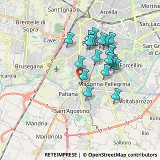 Mappa Via Sondrio, 35142 Padova PD, Italia (1.605)