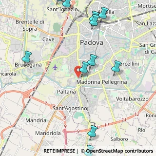 Mappa Via Sondrio, 35142 Padova PD, Italia (2.81545)