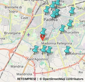 Mappa Via Sondrio, 35142 Padova PD, Italia (2.16214)