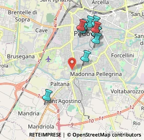 Mappa Via Sondrio, 35142 Padova PD, Italia (1.89)