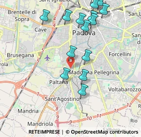 Mappa Via Sondrio, 35142 Padova PD, Italia (2.09786)